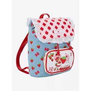 Strawberry Shortcake X My Melody Mini Slouch Backpack - Thumbnail 5